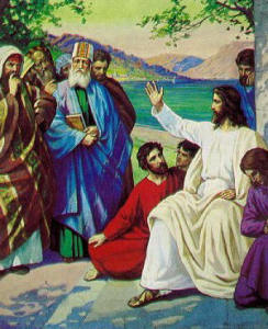 Gesù sacerdoti e anziani